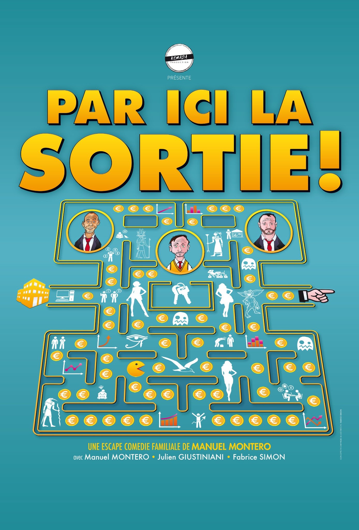 Affiche Par ici la sortie !