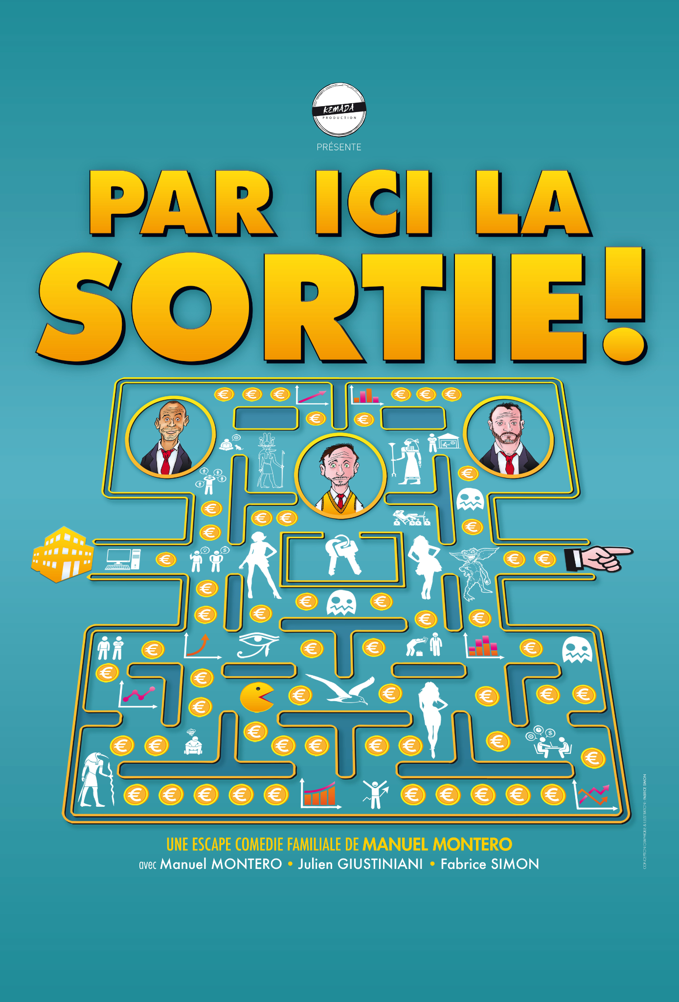 Affiche Par ici la sortie !